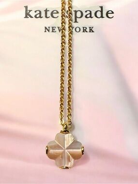 NWT Kate Spade New York Gold-Tone Mini Pendant Necklace, 16" + 3" extender